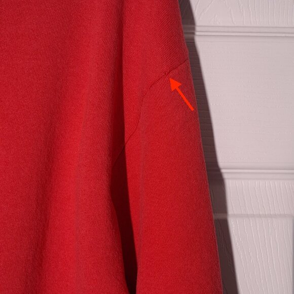 VINTAGE Mickey & Co Cheering Mickey USED Sweatshirt (DISTRESSED, S, Embroidered) - Picture 10 of 10